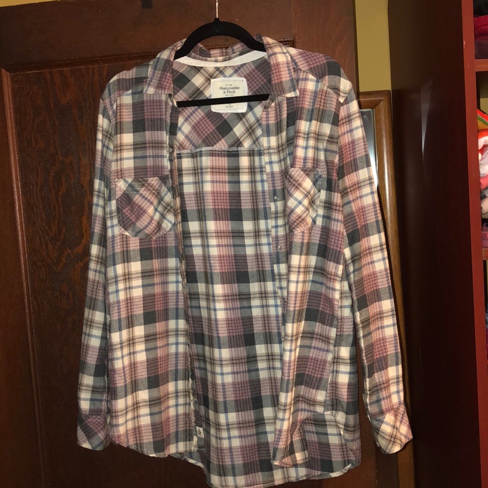 abercrombie and fitch flannel